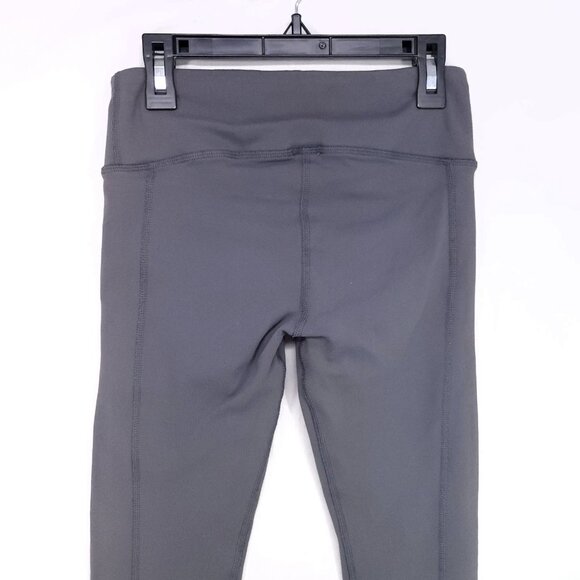 Alo Yoga Leggings Moto Pants Size XXS Womens High Rise Gray Mesh Panel - Picture 9 of 16